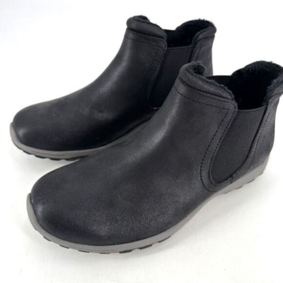 NWOB Skechers Reggae Fest 2.0 New Yorker Womens Relaxed Chelsea Bootie Black 6.5 - Picture 1 of 9